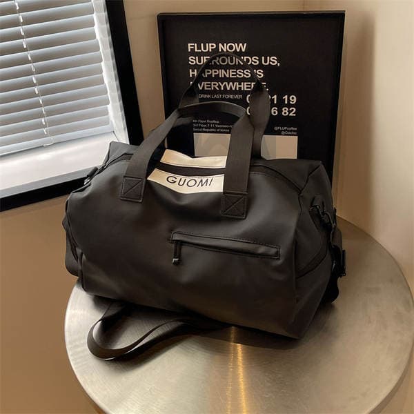 Trendy Women's Travel Bag, Small Short-Trip Luggage Bag With Wet And Dry Separation, Women's Gym And Sports Shoulder Bag
