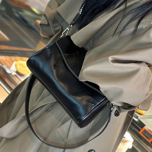 Women's Underarm Bag 2026 New Arrival Large Capacity Crossbody Bag Top Grain Cowhide Versatile Shoulder Bag Luxury Genuine Leather Handbag