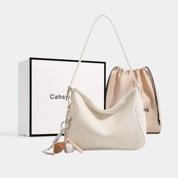 Valencia Large Capacity Tote Bag 2026 New Arrival Women's Commuter Casual Cowhide Shoulder & Crossbody Bag