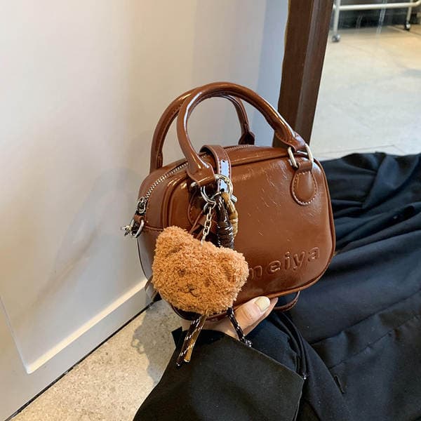 Luxury Vintage Mini Bag For Women 2024 New Autumn/Winter Trendy Versatile Crossbody Bag Popular Bowling Handbag