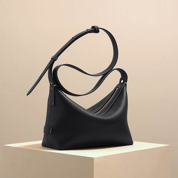 New Arrival Women's Genuine Leather Crossbody Bag - Top Grain Cowhide Shoulder Bag, Luxury Underarm Commuter Bag