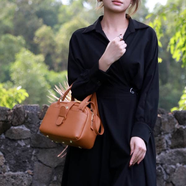 Doctor Bag Large Capacity Commuter Versatile Mommy Bag Shoulder Crossbody Handbag For Women