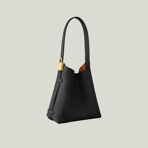 Genuine Leather Tote Bag for Women, Large Capacity Shoulder & Crossbody Bucket Bag, Lazy Style HOBO Bag, Soft Leather Commuter Bag