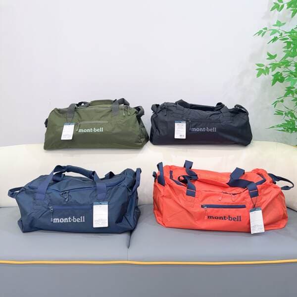 Montbell Japan Streetwear Bowling Bag Crossbody Bag For Women Waterproof Nylon Shoulder Bag 40L Travel Bag Lightweight