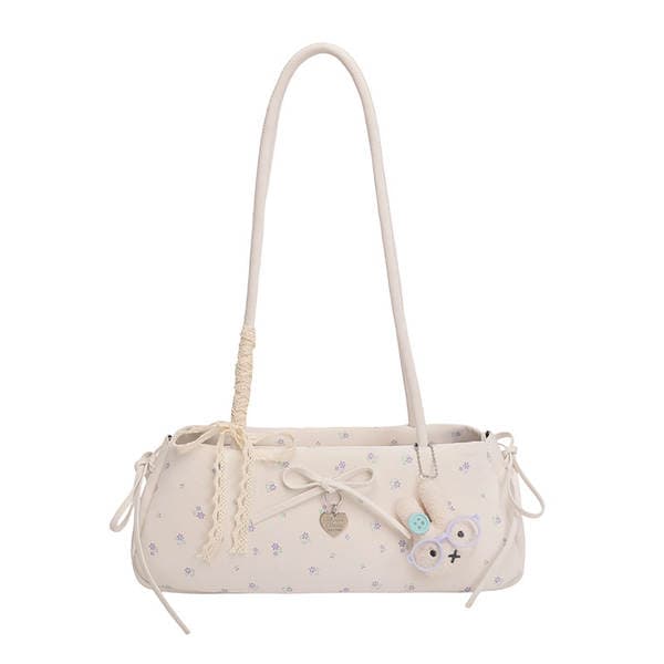 Spring/Summer Underarm Bag 2026 Spring New Fashion Korean Style Commuter Baguette Bag Simple Women's Fresh Handbag