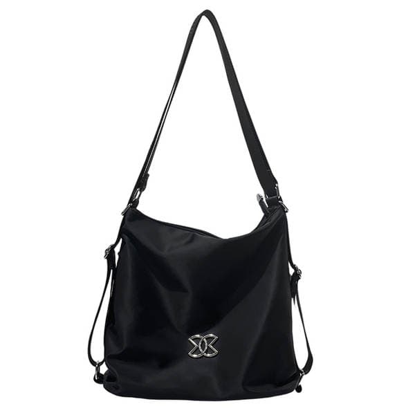 Women's Commuter Tote Bag 2024 New Soft Leather Large Bag Versatile Sport 2-Way Backpack Shoulder Crossbody Bag Mother's Bag