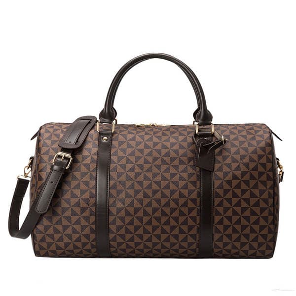 2024 New Arrival Women's Long-Distance Travel Bag, Large Capacity Handbag For Business Trips, Printed Boston Bag