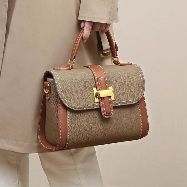 Women's 2026 Summer Crossbody Bag - Niche Luxury Versatile Shoulder Handbag Genuine Leather Purse