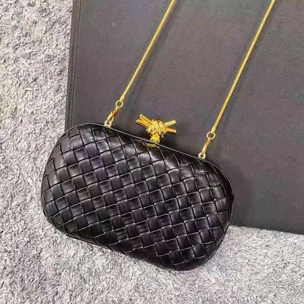 2026 New Women's Woven Clutch Bag, Versatile Fashion Party Handbag, Single Shoulder Evening Bag With Chain Strap