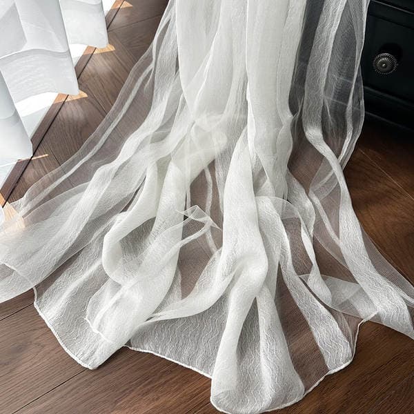 In Stock Cross-Border Summer Silk Scarf For Women Sun Protection Solid Color Premium Mulberry Silk Scarf Water Ripple Long Shawl