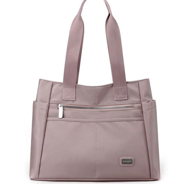 Large Capacity Tote Bag New Stylish Women's Commuter Bag Nylon Oxford Fabric Waterproof Shoulder Handbag Laptop Bag