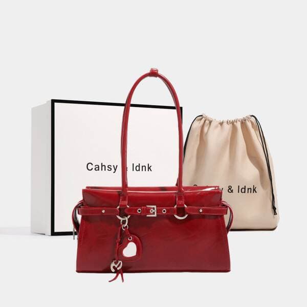 Genuine Leather Versatile Baguette Bag For Women 2026 New Arrival Luxury Niche Underarm Bag Commuter Handbag Shoulder Bag