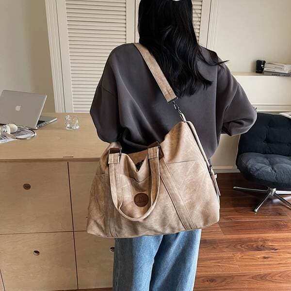 2025 New Lazy Style Gym Bag, Versatile Large Capacity Travel Bag, Single Shoulder Underarm Crossbody Tote Bag For Women