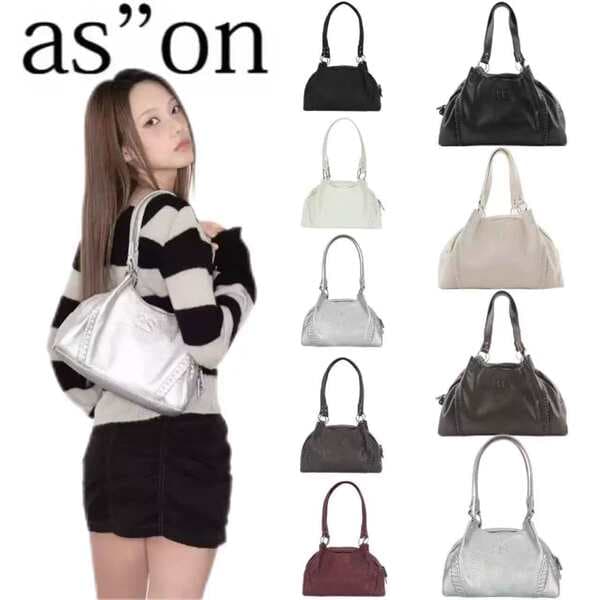 Korean Ason Hobo Bag For Women, Niche Retro Motorcycle Shoulder Bag, Large Capacity Underarm Handbag Tote