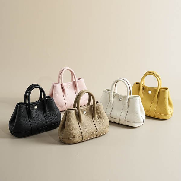 Garden Bag Mini Genuine Leather Shoulder Crossbody Bag For Women Niche Luxury Office Handbag