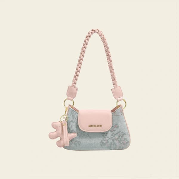Genuine Leather French Niche Underarm Bag For Women 2026 Summer Small Crossbody Bag High-End Texture Fashion Single Shoulder Baguette Bag