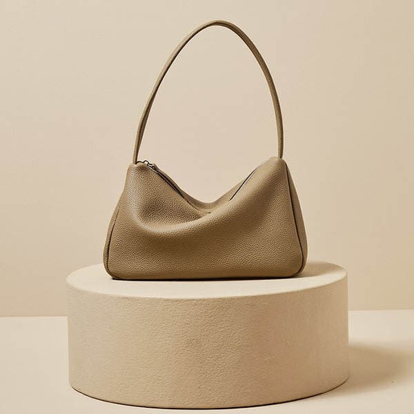 Genuine Leather Bag 2026 Spring/Summer New Tote Bag Handbag Shoulder Bag For Women Top Grain Cowhide French Underarm Bag