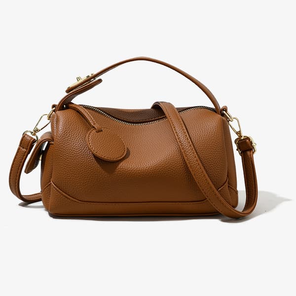 Women's Large Capacity Commuter Luxury Soft Leather Handbag, Niche Pillow Bag, European Style Shoulder & Crossbody Bag