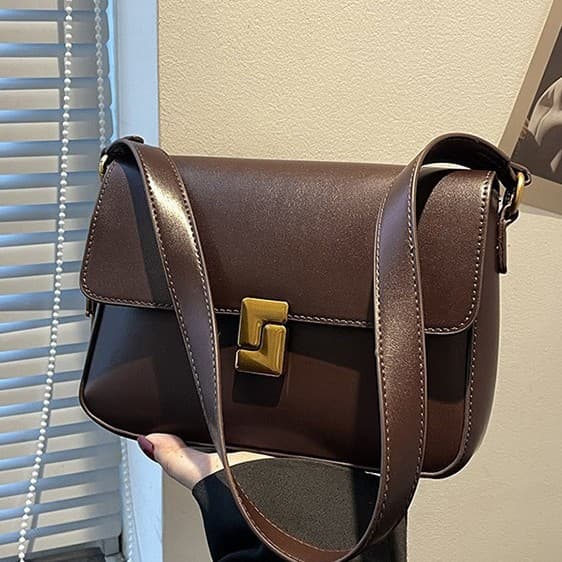 French Style Women's Handbag 2025 New Arrival Niche Retro Fashion Small Square Bag Underarm Bag Crossbody Versatile Cross-Border