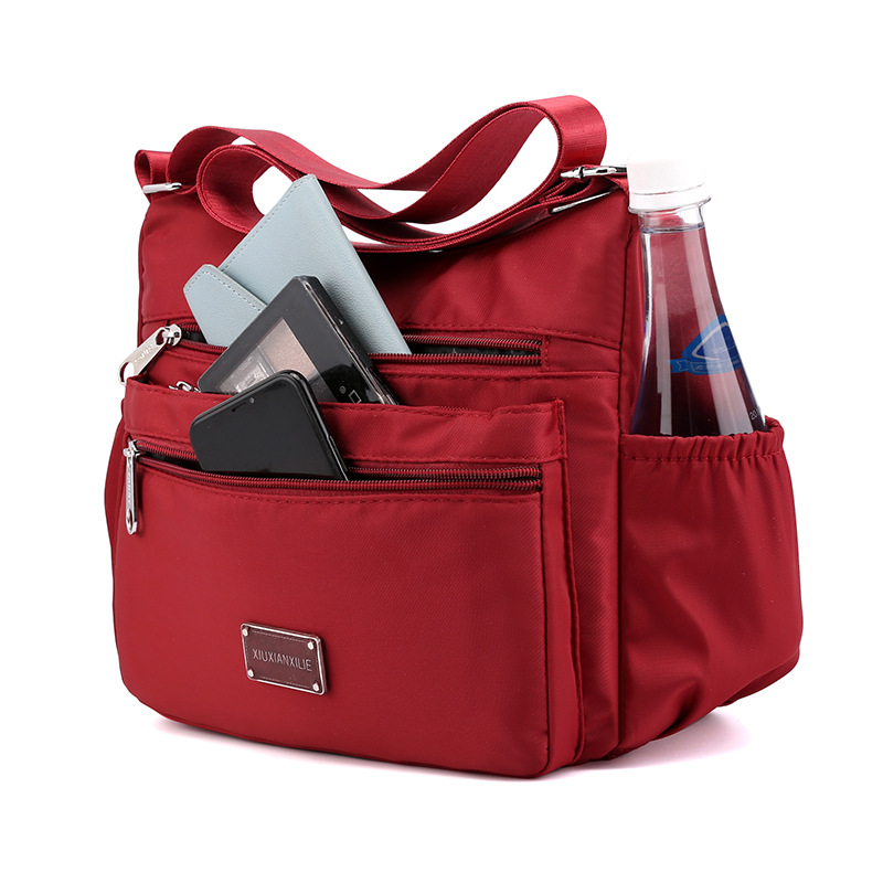 2025 New Large Capacity Oxford Canvas Shoulder Bag, Crossbody Bag for Middle-aged & Elderly Mothers - Thumbnail 3