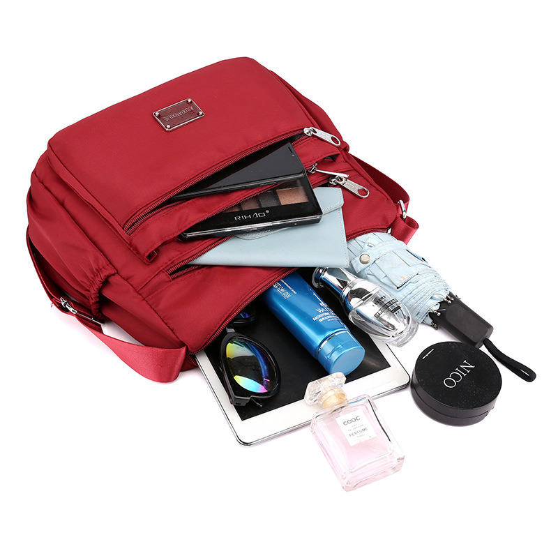 2025 New Large Capacity Oxford Canvas Shoulder Bag, Crossbody Bag for Middle-aged & Elderly Mothers - Thumbnail 4