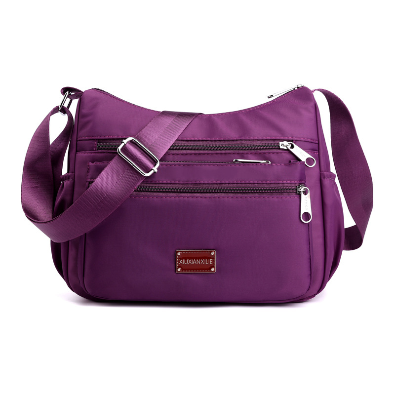 2025 New Large Capacity Oxford Canvas Shoulder Bag, Crossbody Bag for Middle-aged & Elderly Mothers - Thumbnail 5