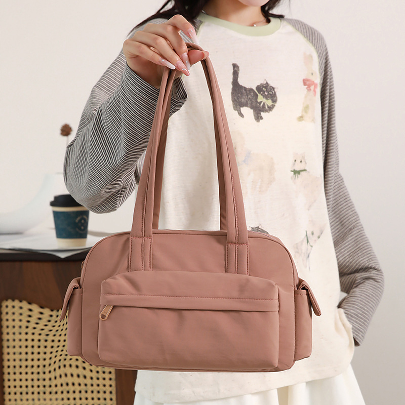Simple Commuter Casual Shoulder Bag Fashion Underarm Bag Multiple Colors Available - Thumbnail 3