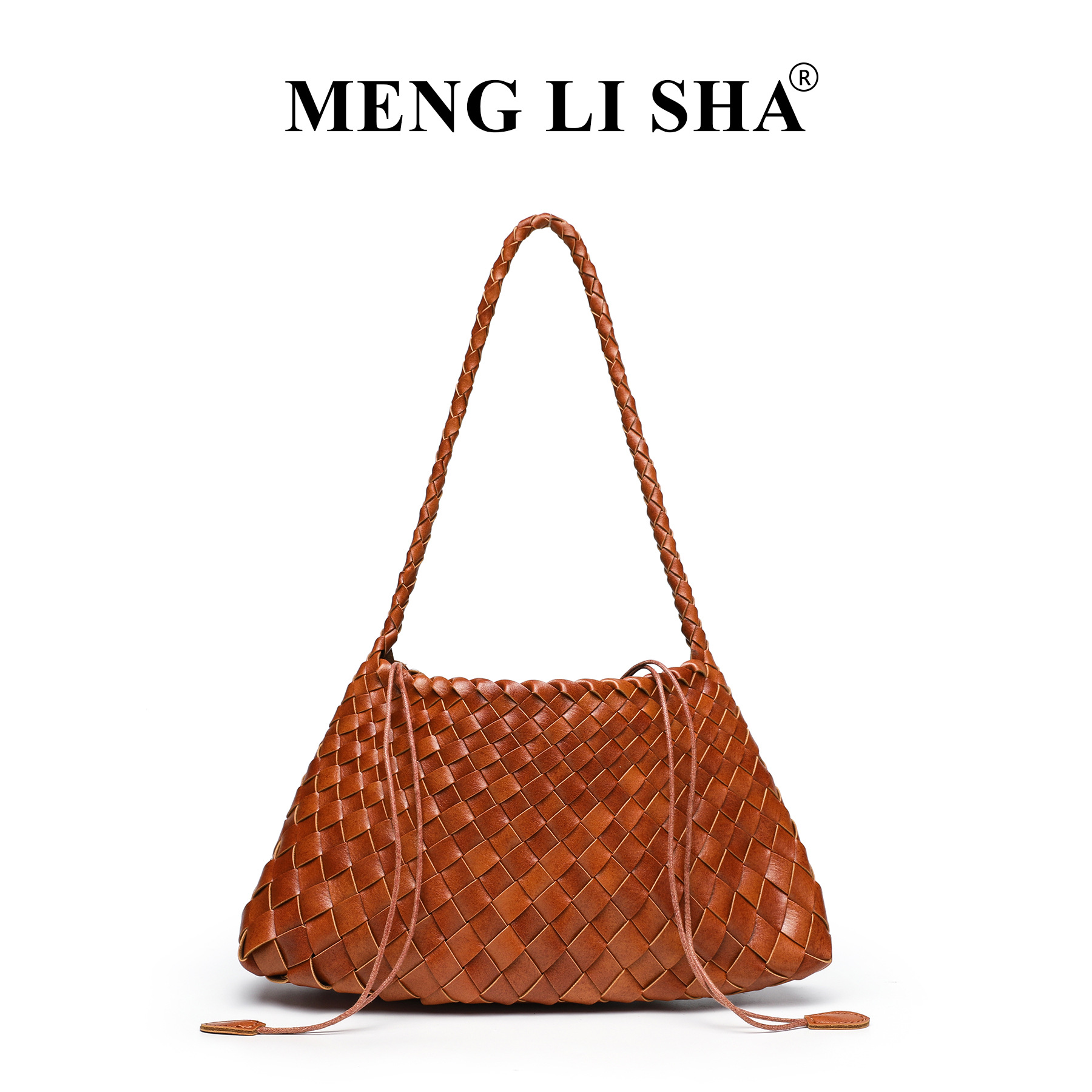 Niche Retro Handwoven Women's Bag High-End Commuter Shoulder Bag & Basket Handbag - Thumbnail 13