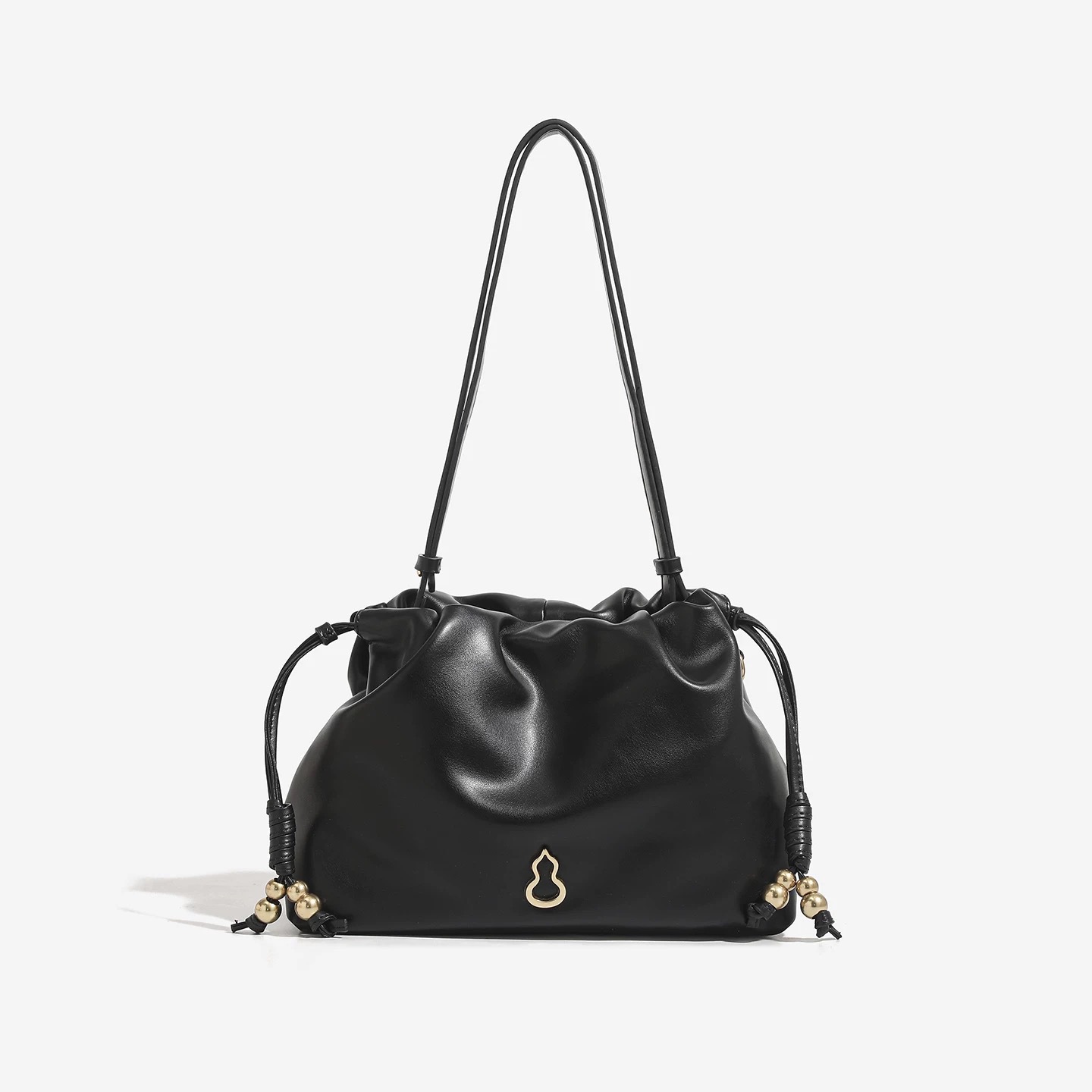 BAMPO Genuine Leather Small Square Bag - 2025 New Arrival Cowhide Underarm Shoulder & Crossbody Bag - Thumbnail 8