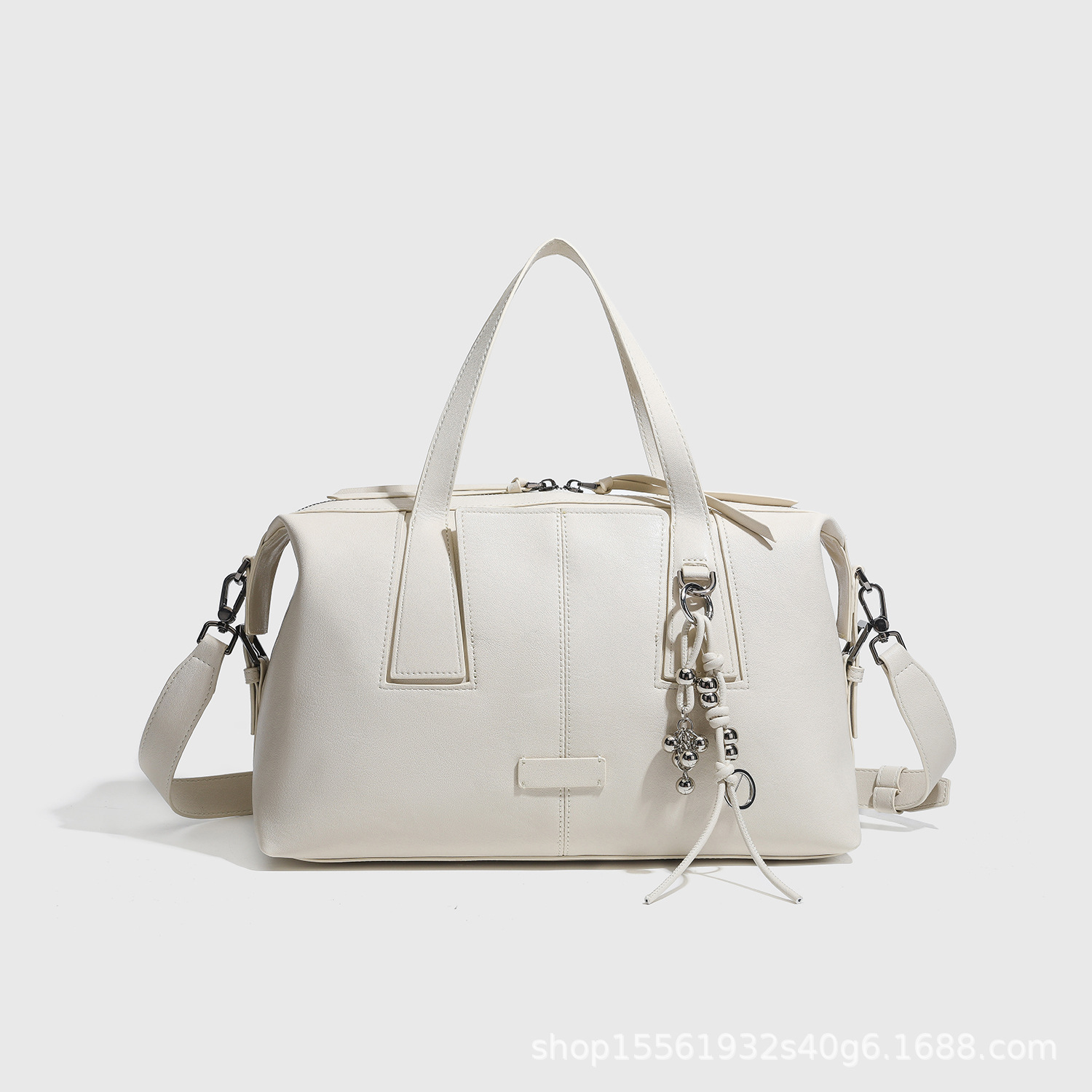 2026 New Vintage Boston Bag - Large Capacity Commuter Handbag & Shoulder Bag for Women - Thumbnail 7