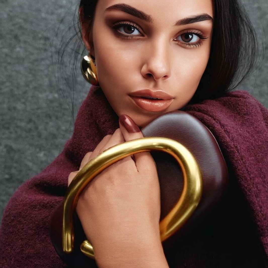 Faux Leather Shoulder Bag for Daily Use