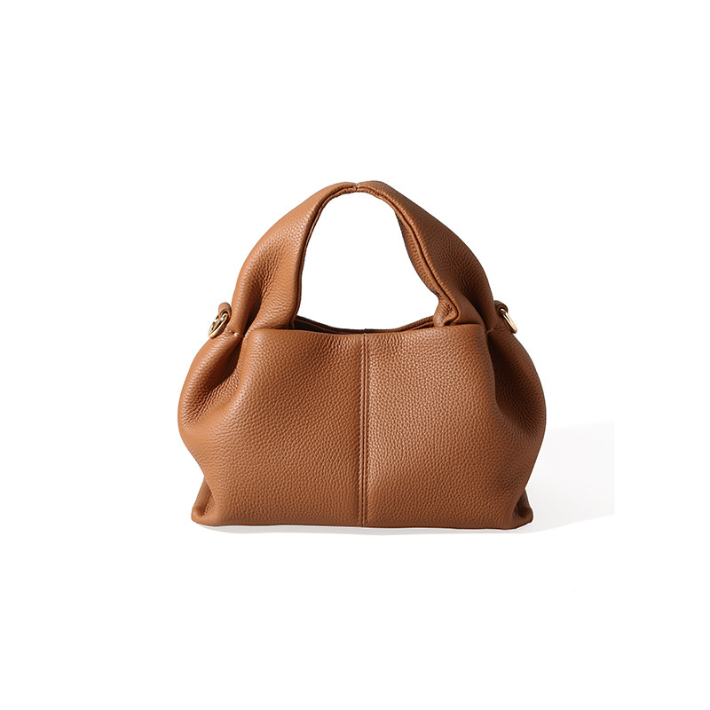 Best Selling Genuine Leather Women's Tote Bag - Top Layer Cowhide Shoulder & Crossbody Bag for Daily Commute - Thumbnail 6