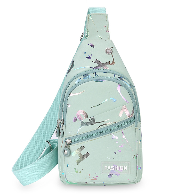 Trendy Oxford Cloth Women's Chest Bag Versatile Fashion Travel Small Crossbody Bag Sling Bag - Thumbnail 6