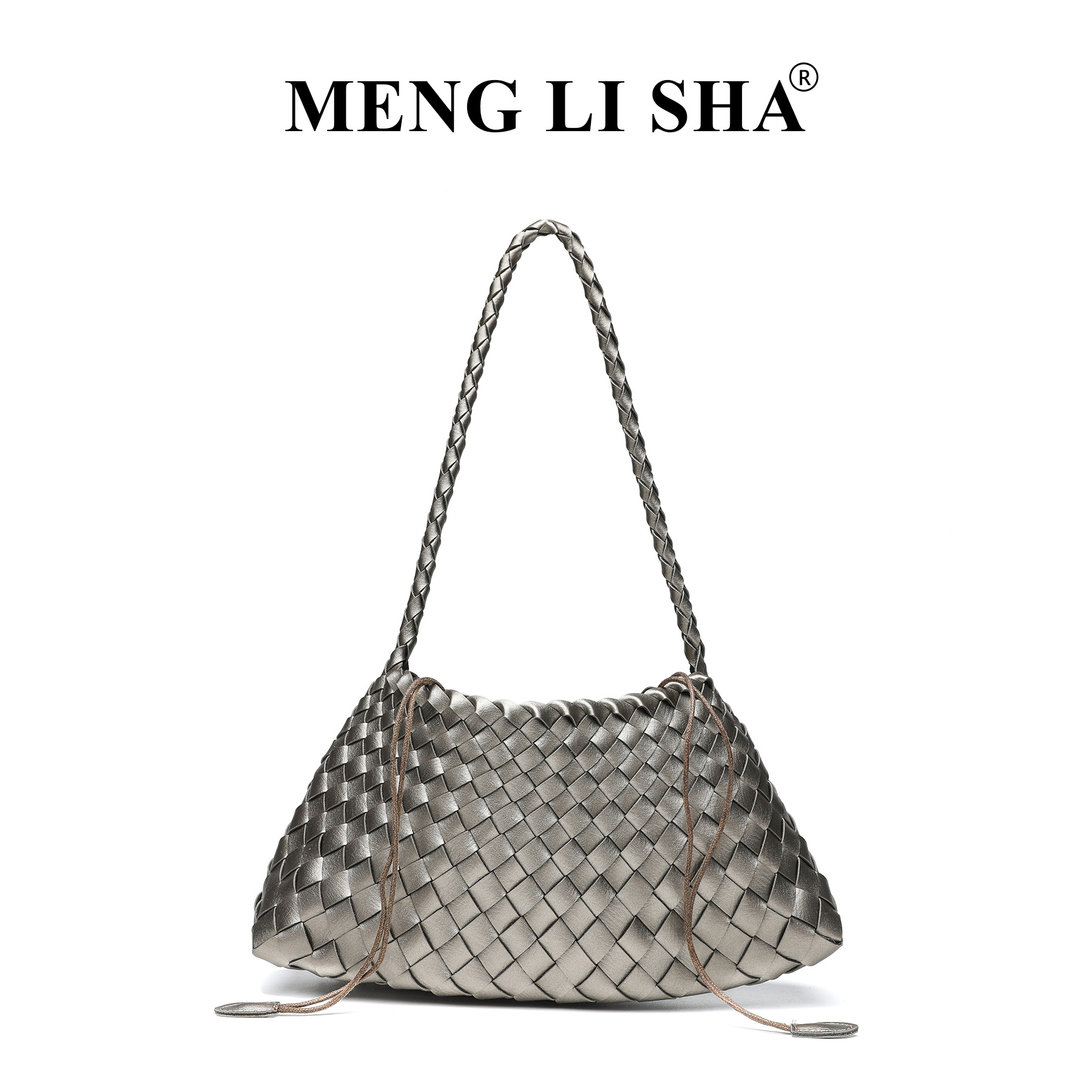 Niche Retro Handwoven Women's Bag High-End Commuter Shoulder Bag & Basket Handbag - Thumbnail 14