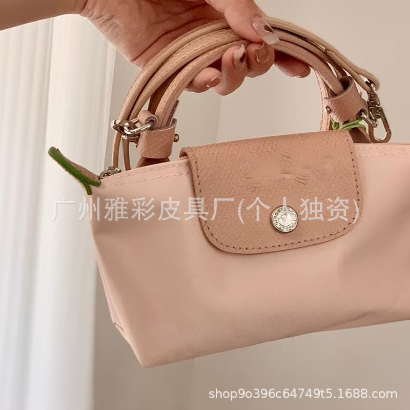 Cross-Border Dragon Inlaid Mini Dumpling Bag - Versatile Daily Commute Cross-Body Handbag for Women - Thumbnail 31