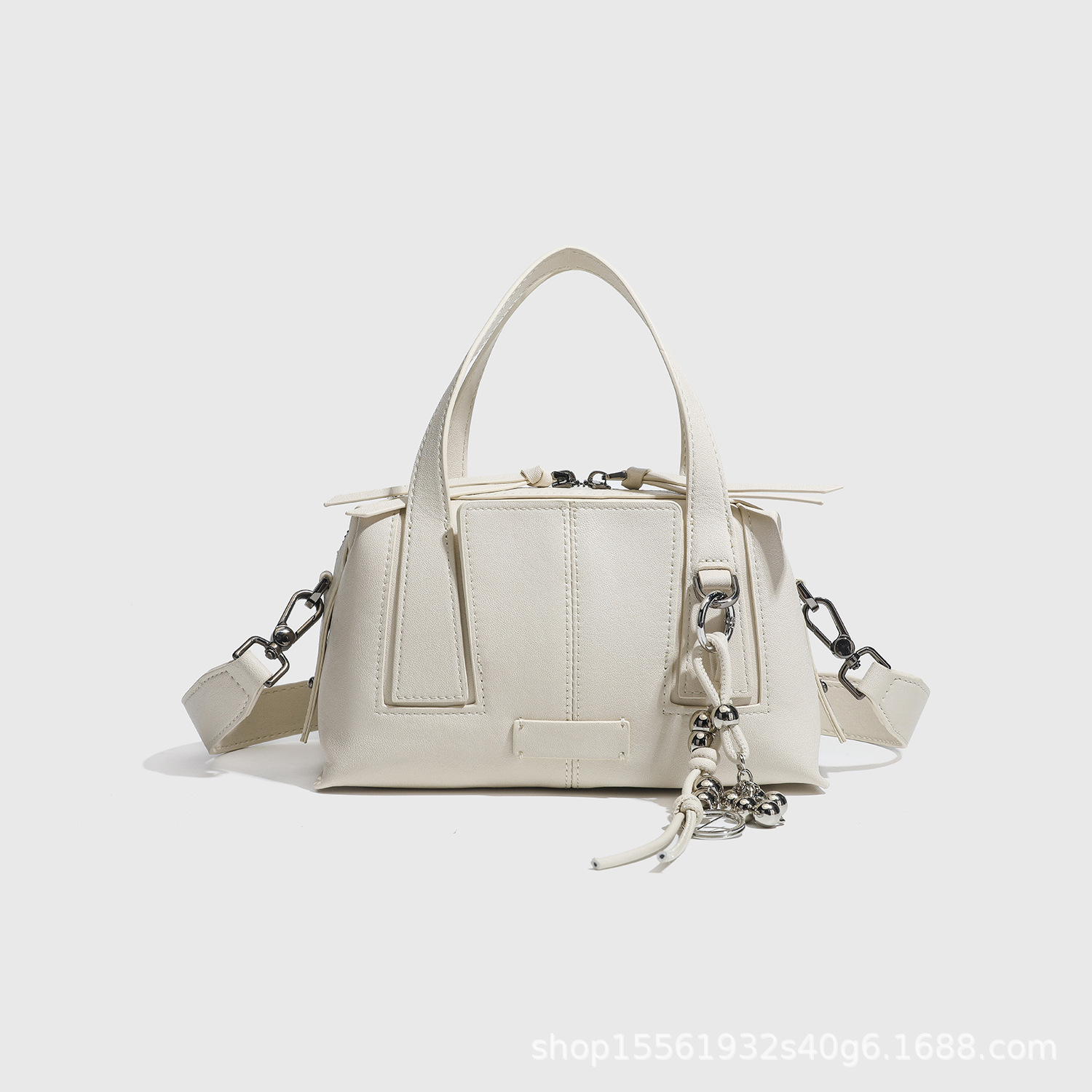 2026 New Vintage Boston Bag - Large Capacity Commuter Handbag & Shoulder Bag for Women - Thumbnail 6