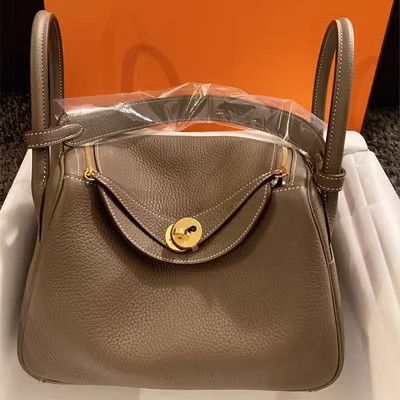 Large Top Grain Leather Lindy Bag - Fashionable Pillow Bag, Commuter Shoulder & Handbag for Women - Thumbnail 2