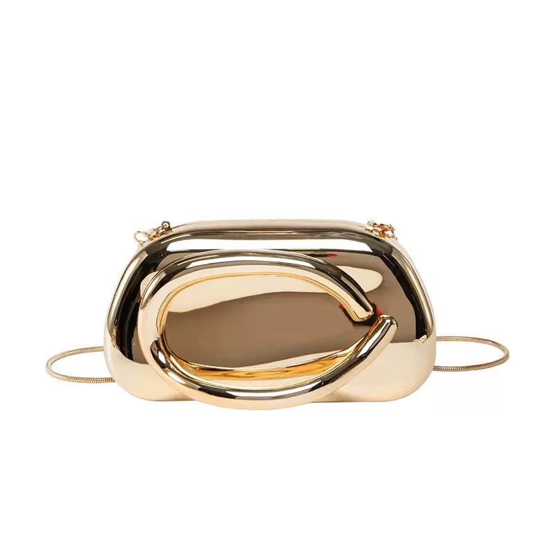 New Evening Bag with Acrylic Handle - Women's Crossbody & Shoulder Handbag - Thumbnail 52