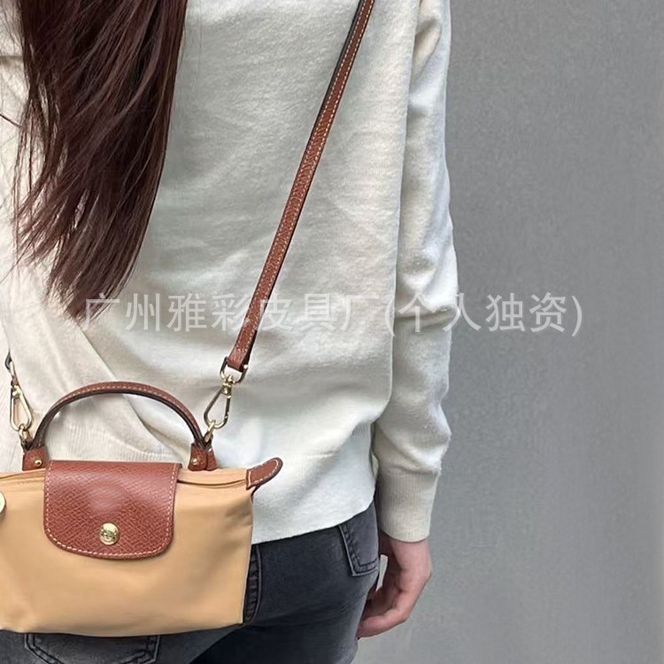 Cross-Border Dragon Inlaid Mini Dumpling Bag - Versatile Daily Commute Cross-Body Handbag for Women - Thumbnail 4