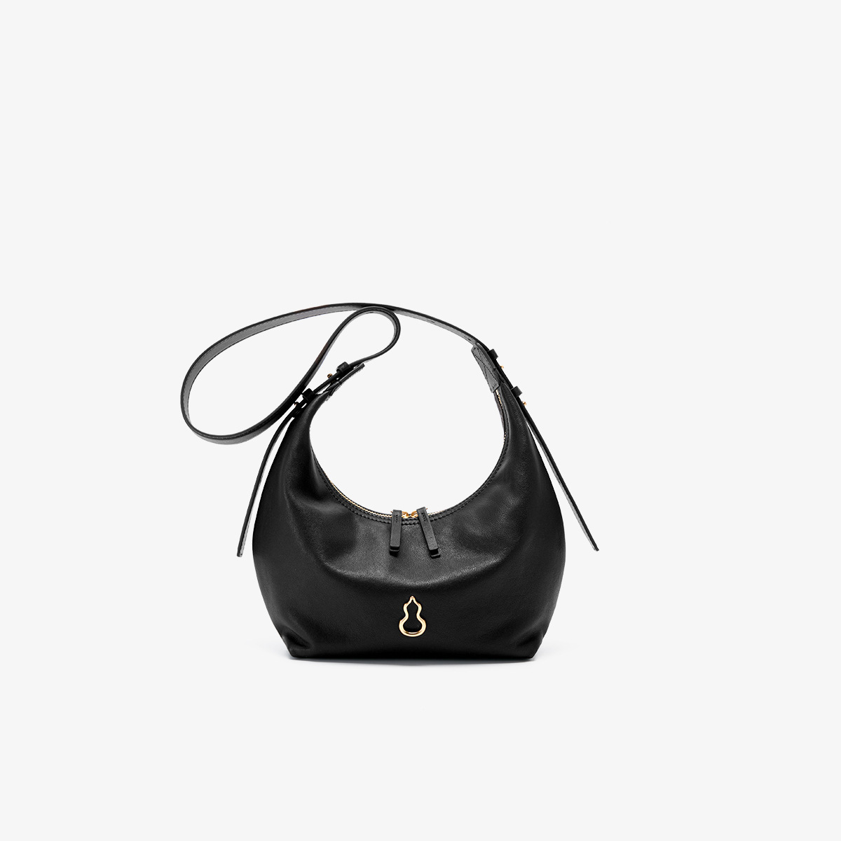BAMPO Crescent Hobo Bag Minimalist Shoulder & Crossbody Bag for Work - Thumbnail 6