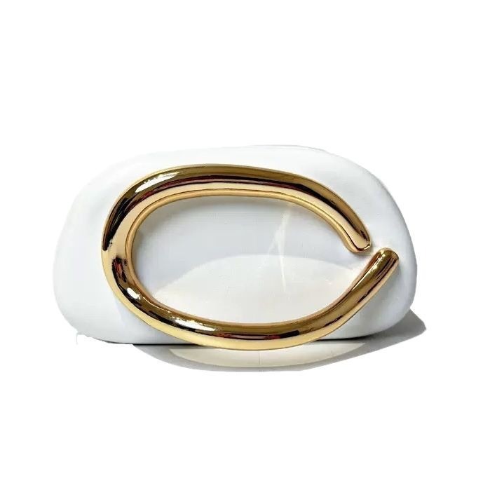 New Evening Bag with Acrylic Handle - Women's Crossbody & Shoulder Handbag - Thumbnail 5