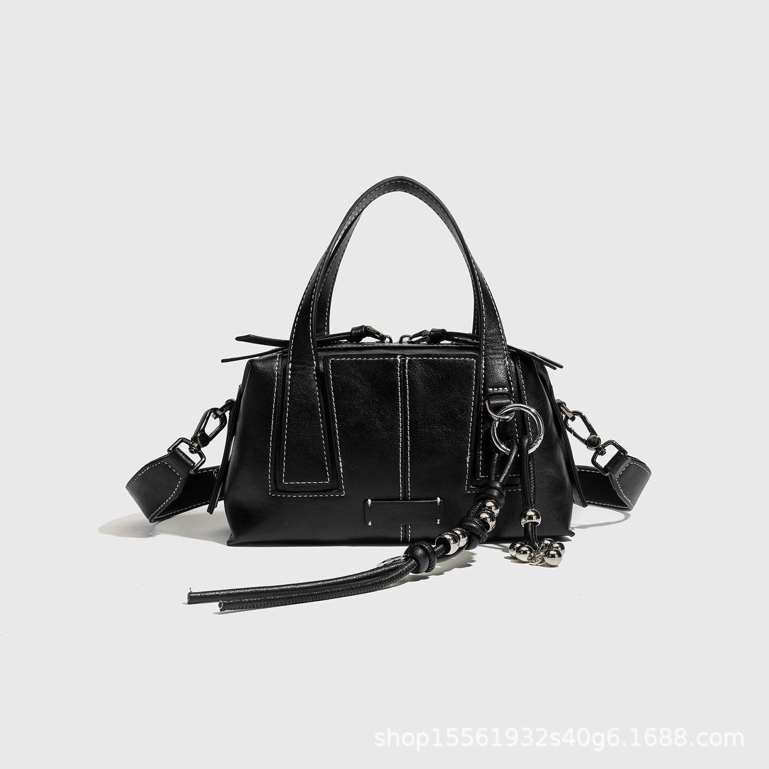 2026 New Vintage Boston Bag - Large Capacity Commuter Handbag & Shoulder Bag for Women - Thumbnail 8