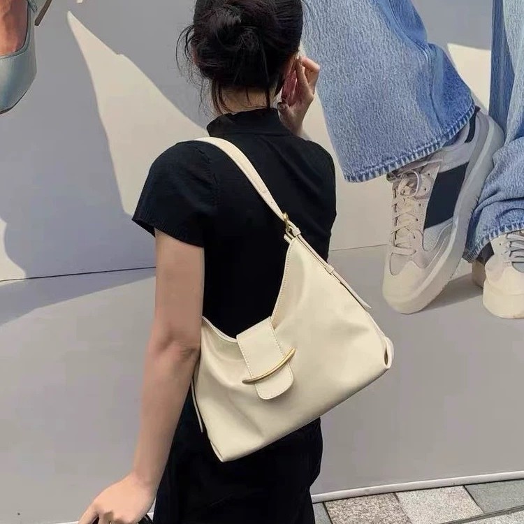 Niche Design Minimalist Underarm Bag - 2026 New Trendy Tote Shoulder & Crossbody Bag for Petite Women - Thumbnail 4