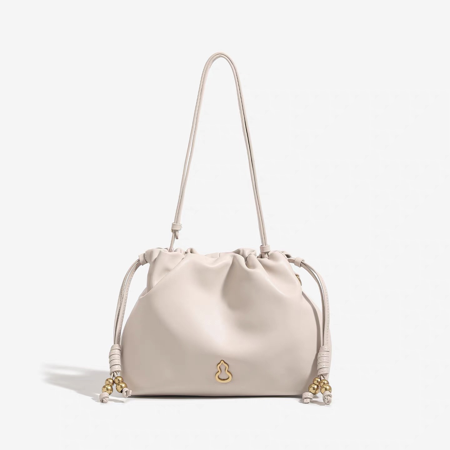 BAMPO Genuine Leather Small Square Bag - 2025 New Arrival Cowhide Underarm Shoulder & Crossbody Bag - Thumbnail 9