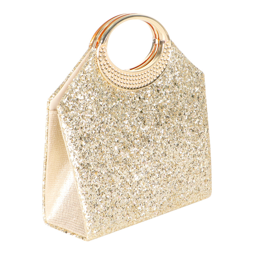 Amazon New Sparkling Diamond Handbag High-end Elegant Evening Bag Shiny Crossbody Clutch - Thumbnail 3