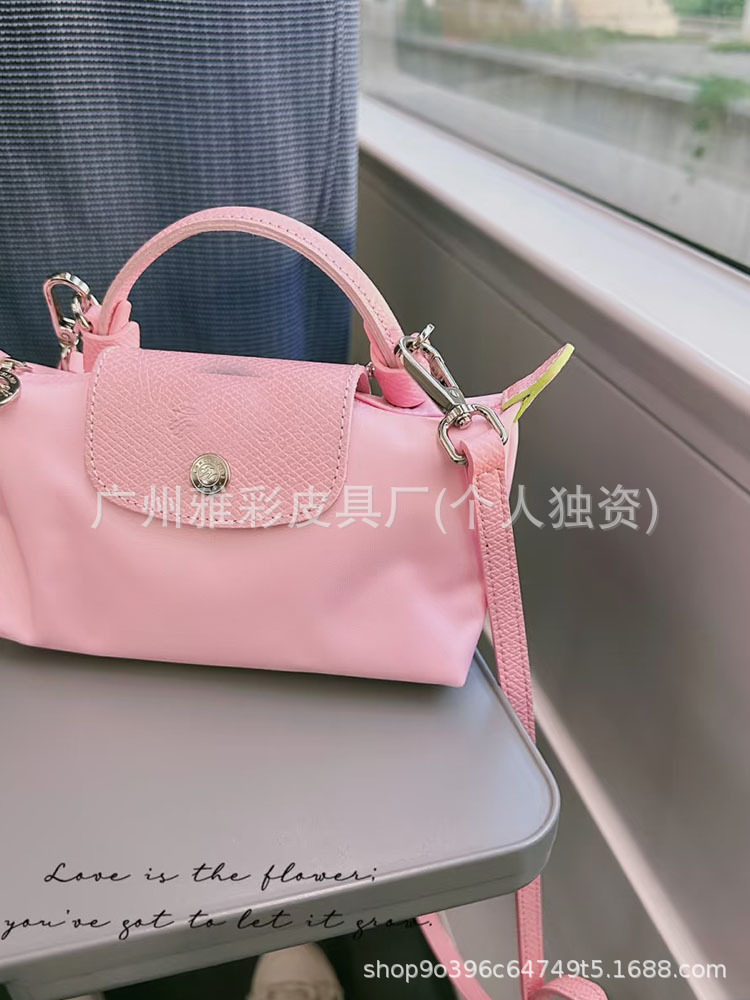 Cross-Border Dragon Inlaid Mini Dumpling Bag - Versatile Daily Commute Cross-Body Handbag for Women - Thumbnail 44