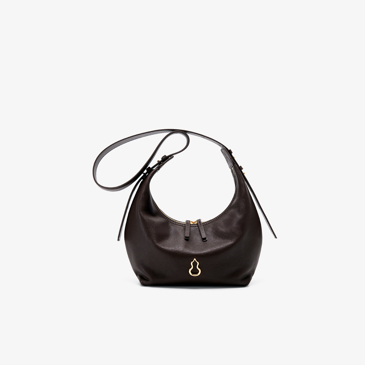 BAMPO Crescent Hobo Bag Minimalist Shoulder & Crossbody Bag for Work - Thumbnail 7