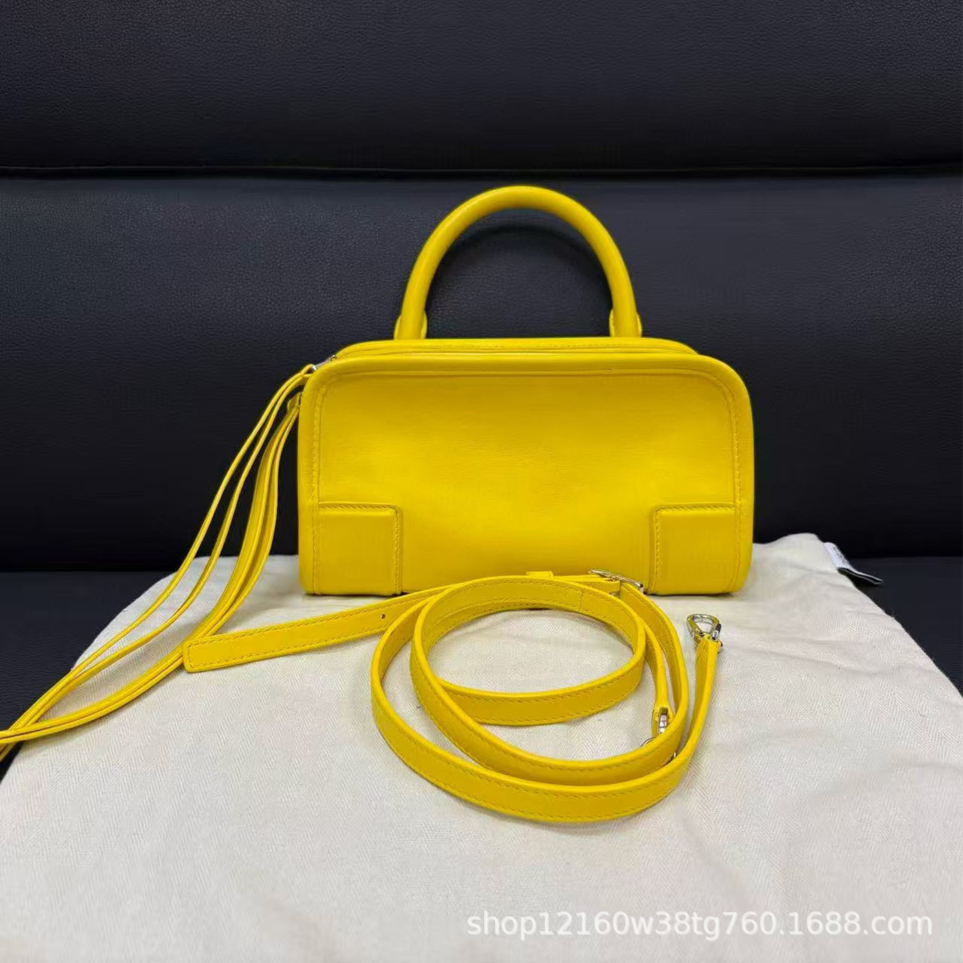 2026 New Arrival Color-Block Suede Doctor Bag - Designer Niche Handbag for Commuting & Casual Use - Thumbnail 6