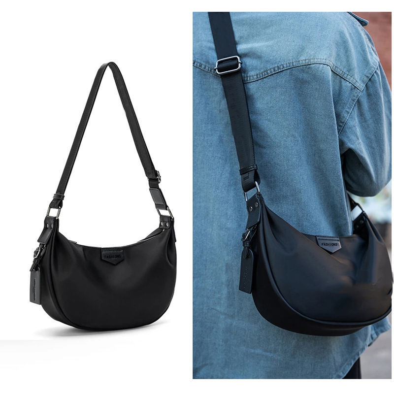 2026 New Women's Dumpling Bag Fashion Casual Shoulder Bag Lightweight Water-Resistant Commuter Sports Bag - Thumbnail 6