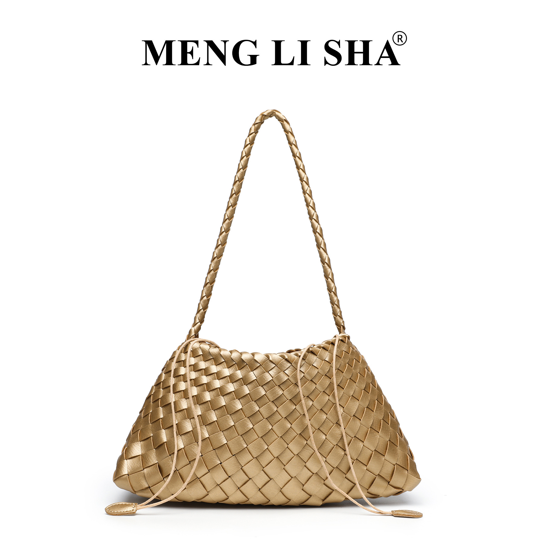 Niche Retro Handwoven Women's Bag High-End Commuter Shoulder Bag & Basket Handbag - Thumbnail 12